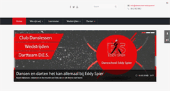 Desktop Screenshot of dansschool-eddyspier.nl